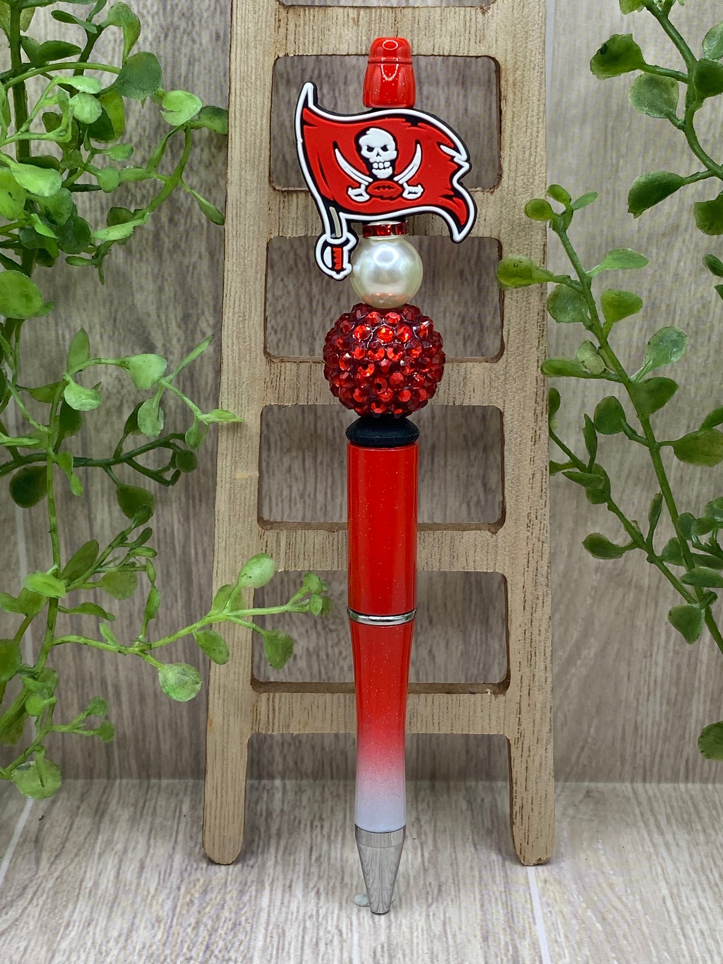 Tampa Bay Buccaneers Beaded Pen