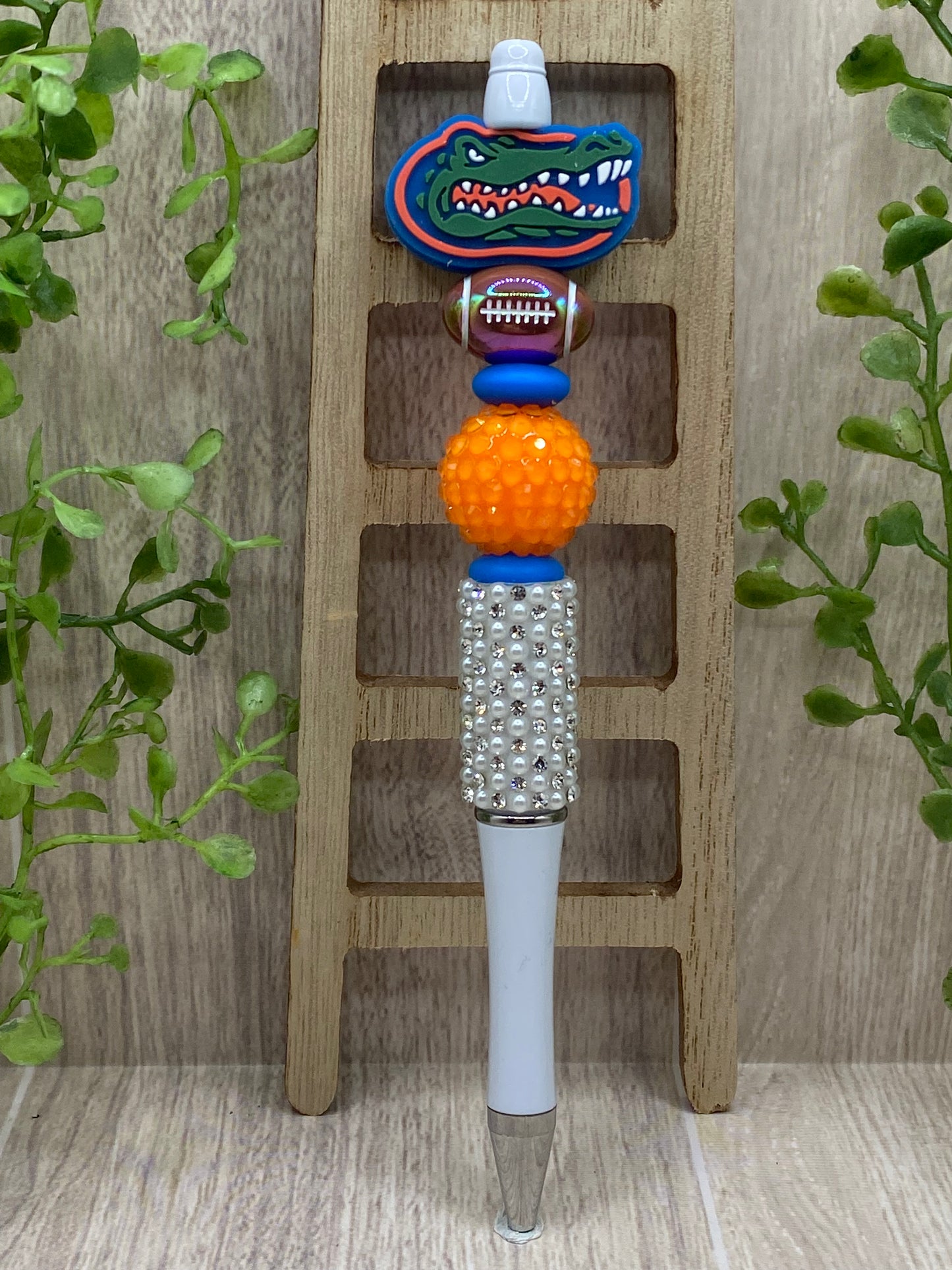 Florida Gators Beaded Pen