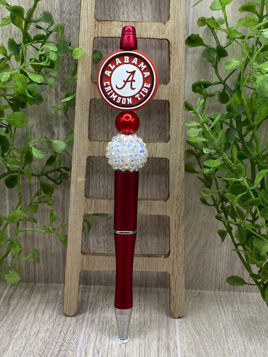 University of Alabama Beaded Pen