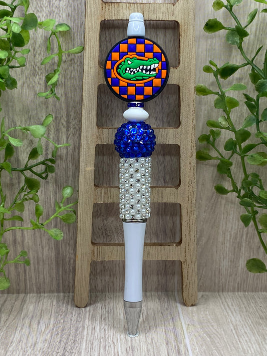 Florida Gators Beaded Pen