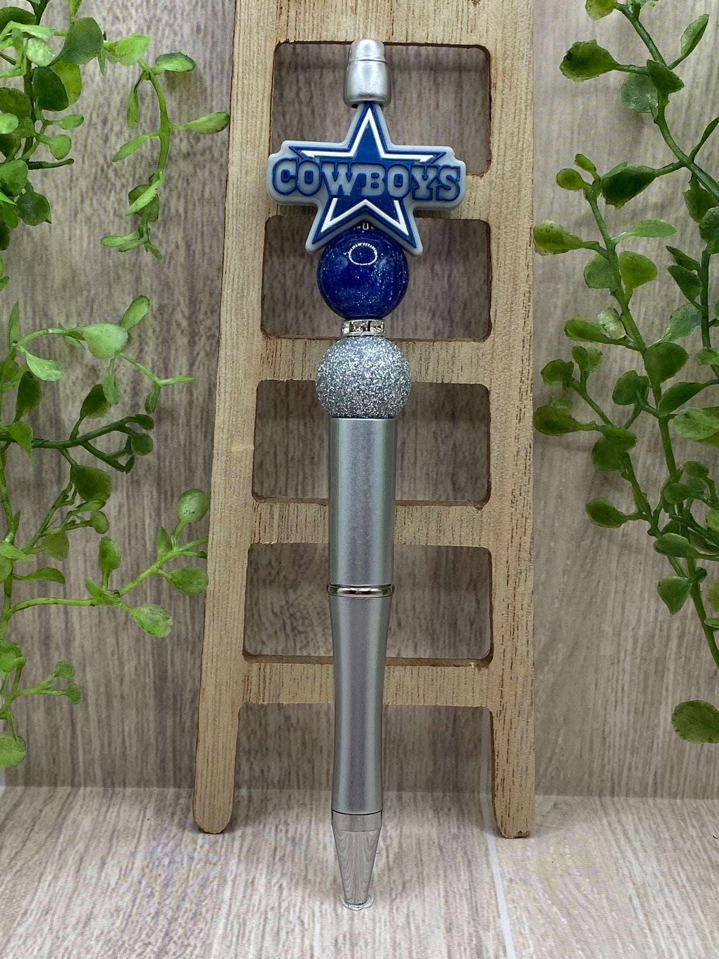 Dallas Cowboys Beaded Pen