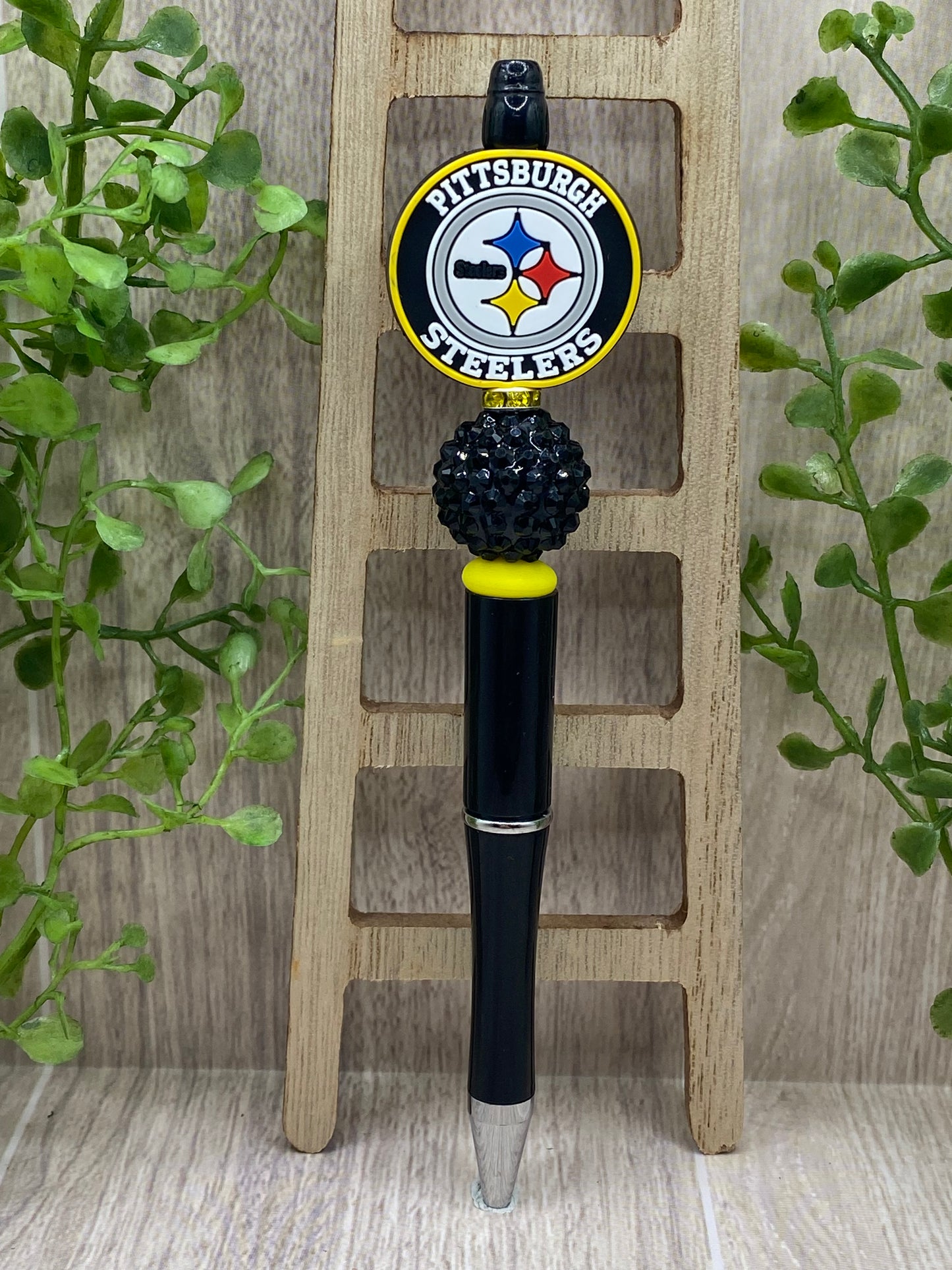 Pittsburgh Steelers Beaded Pen