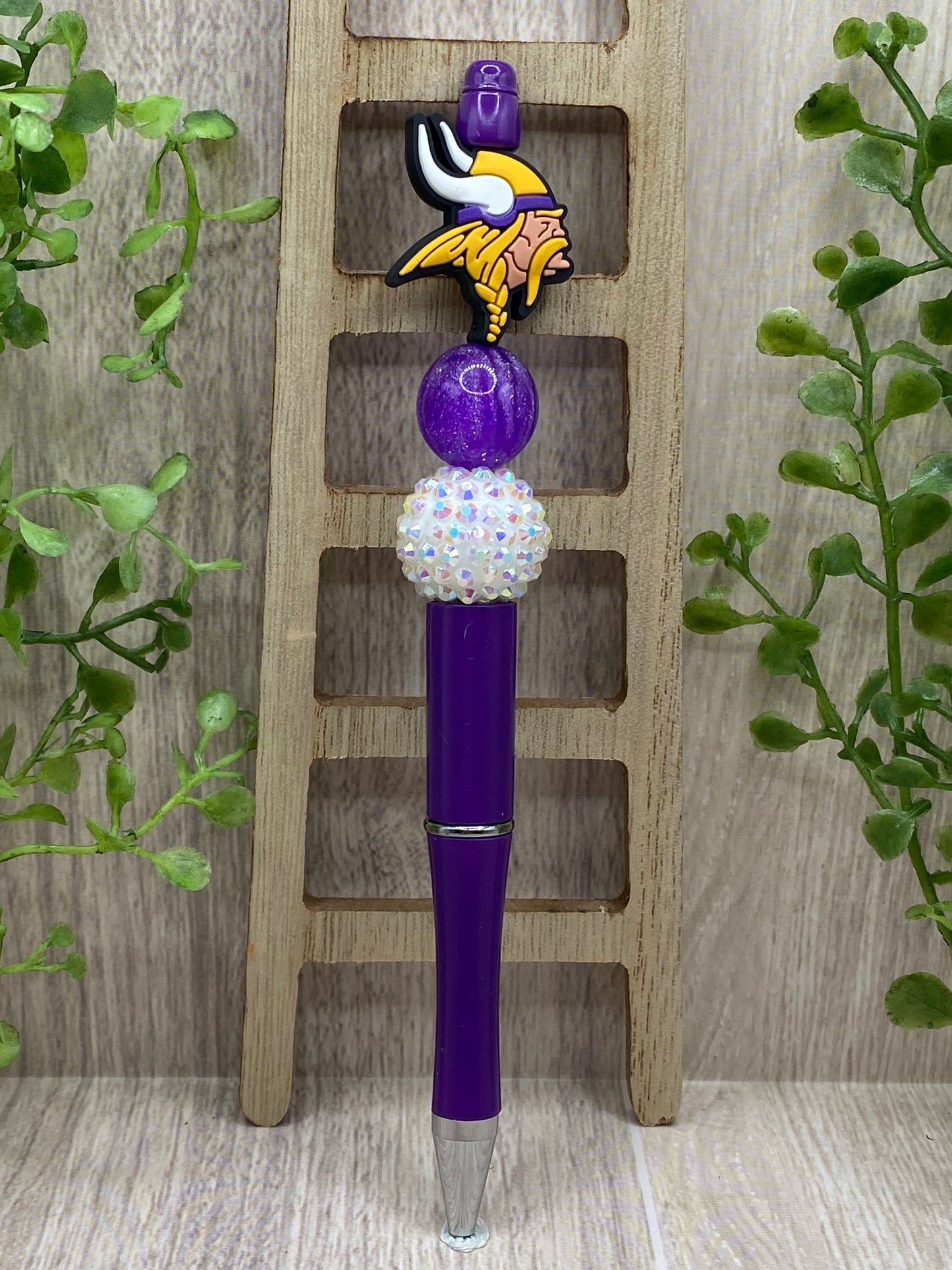 Minnesota Vikings Beaded Pen