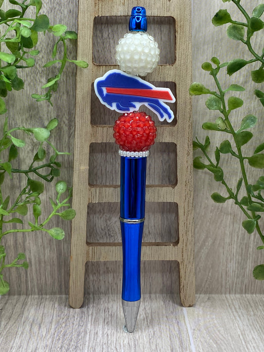 Buffalo Bills Beaded Pen