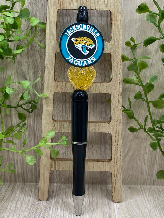 Jacksonville Jaguars Beaded Pen